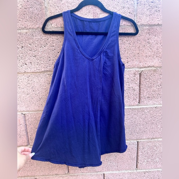 Women’s Twist Tank Top Lululemon Size XS/S tie front stretch soft cotton casual - Picture 4 of 5